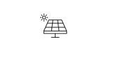 Grafik eines Solarpanels